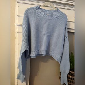 Free People cropped sweater